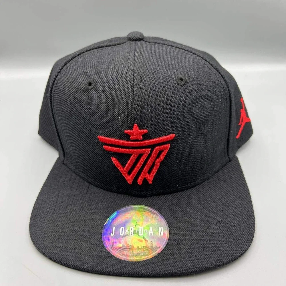 Jimmy Butler x Air Jordan Hat Men Black‎ Embroidered Jumpman Snap Back Cap